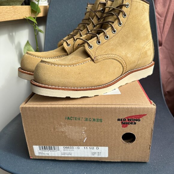 NEW Red Wing Heritage 8833 - Classic Moc Toe Boot - Hawthorne Abilene - 11.5 D - Picture 12 of 13